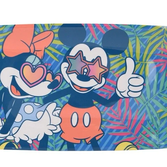 NWT adorable set of 2 ©Disney Mickey and Minnie Mouse summer treat trays. - Picture 5 of 7